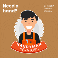 Handyman Services Instagram Post