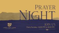 Prayer Night  Animation