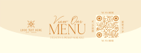 Elegant Classic Restaurant Facebook Cover