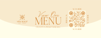 Elegant Classic Restaurant Facebook Cover Image Preview