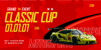 Classic Cup Twitter Post Design