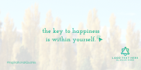 Be Happy By Yourself Twitter Post