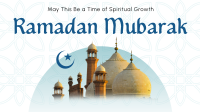 Ramadan Mubarak Greeting Animation