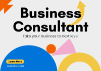 General Business Consultant Postcard