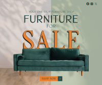 Sofa Furniture Sale Facebook Post Design