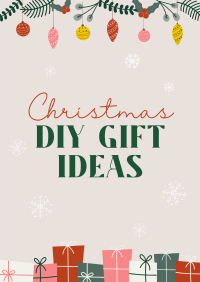 DIY Christmas Gifts Flyer