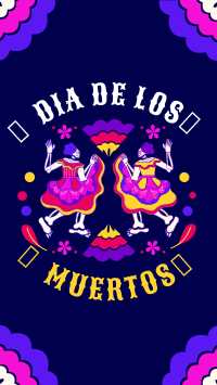 Lets Dance in Dia De Los Muertos Instagram Reel