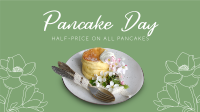 Fancy Pancake Party Facebook Event Cover