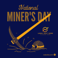 Miner's Day Instagram Post