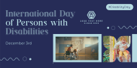 International Day of Persons with Disabilities Twitter Post