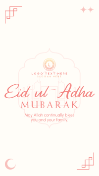 Blessed Eid ul-Adha Facebook Story