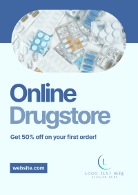 Online Drugstore Promo Flyer