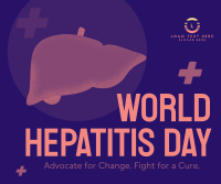 Hepatitis Awareness Month Facebook Post Design