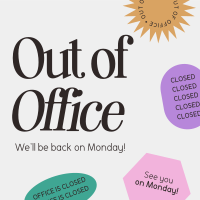 Out of Office Instagram Post