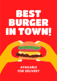 The Best Burger Flyer