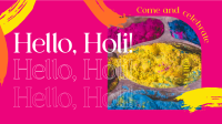 Hello Holi Facebook Event Cover