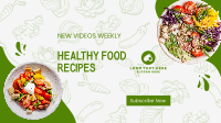 Modern Healthy Food YouTube Banner