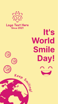 World Smile Day Smileys Facebook Story