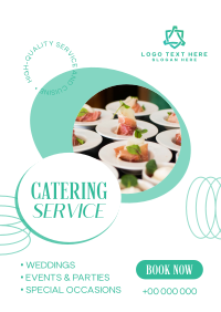 Classy Catering Service Poster