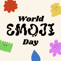 Emoji Day Blobs Instagram Post