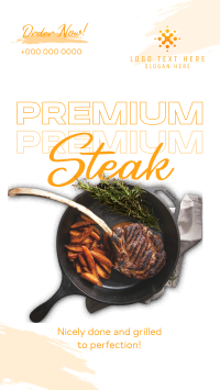 Premium Steak Order YouTube Short