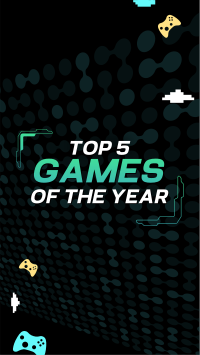 Top games of the year Instagram Story Image Preview