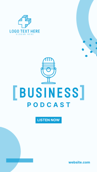 Business Podcast Facebook Story