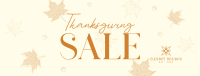 Elegant Thanksgiving Sale Facebook Cover Image Preview