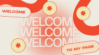 Minimal Welcome Page Facebook Event Cover Design