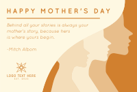 Mother Daughter Story Pinterest Cover Design