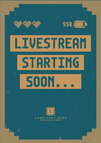 Livestream Start Gaming Poster