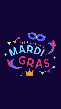 Mardi Gras Festival Facebook Story