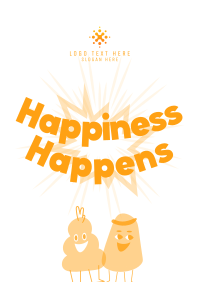 Happiness Unfolds Flyer