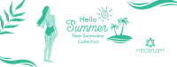 Hello Summer Scenery Facebook Cover