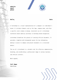 Law Letterhead example 3