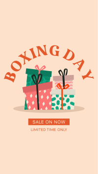 Boxing Day Limited Promo Instagram Story