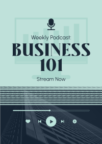 Business Talk Podcast Poster