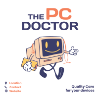The PC Doctor Instagram Post
