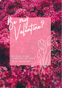 Sweet Pink Valentine Flyer