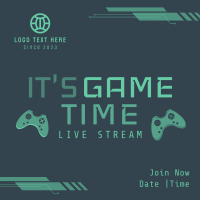 Game Time Instagram Post Design