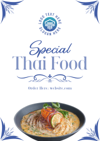 Special Thai Food Poster