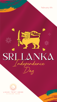 Sri Lanka Independence Facebook Story