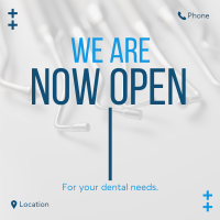 Dental Clinic Opening Instagram Post