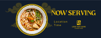 Chinese Noodles Facebook Cover Design