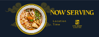 Chinese Noodles Facebook Cover Image Preview