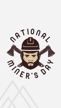 National Miner's Day Instagram Story