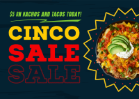 Cinco De Mayo Promo Postcard Design