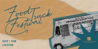 Food Truck Festival Twitter Post