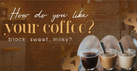 Coffee Flavors Facebook Ad