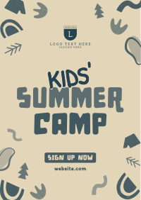 Quirky Summer Camp Flyer